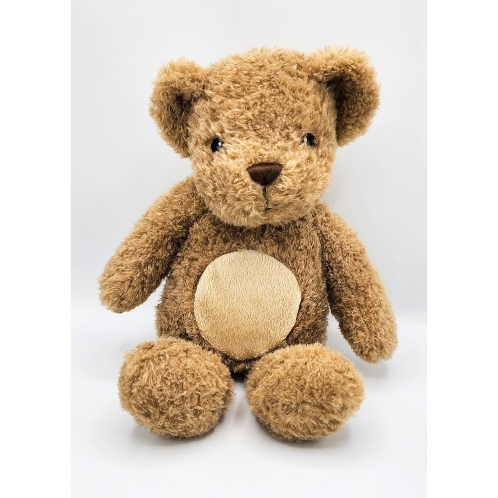 14" CLOUD B Glow CUDDLES Heartbeat Light Up BROWN  Plush BEAR 6